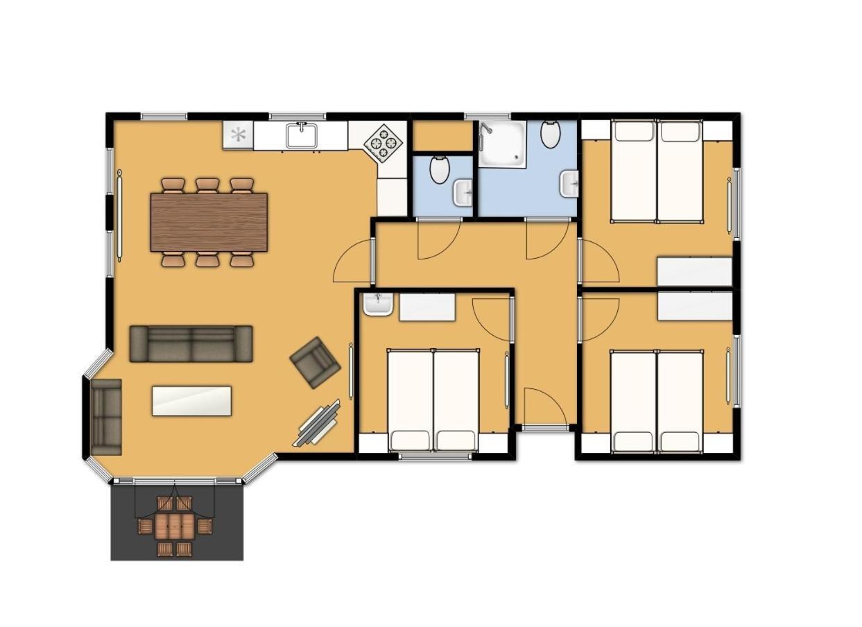 RCN Vakantiepark de Potten Offingawier Habitación foto