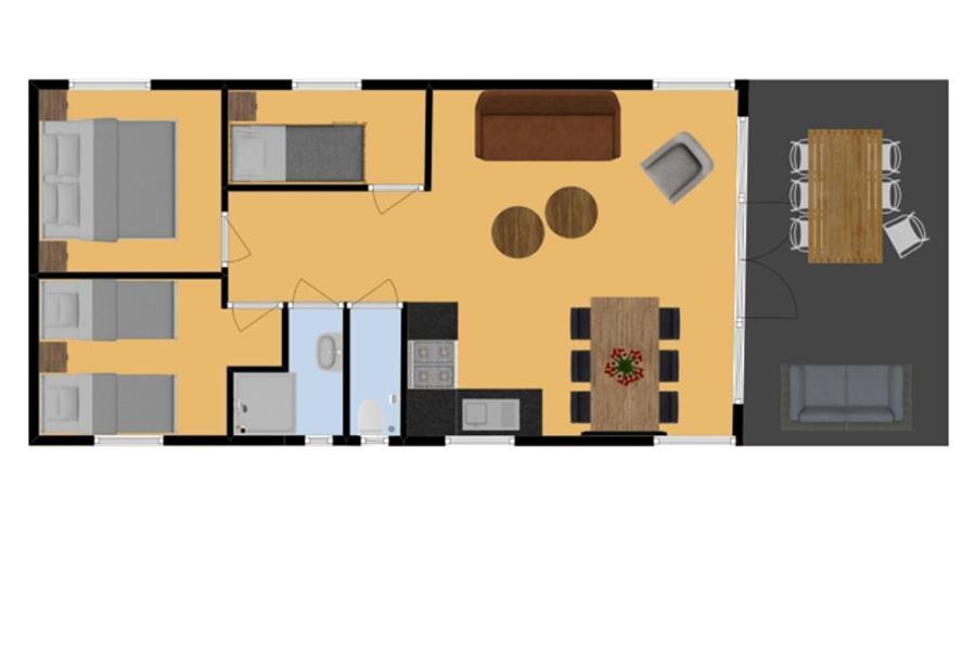 RCN Vakantiepark de Potten Offingawier Habitación foto